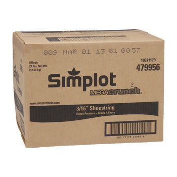 Wholesale Simplot Julien Megacrunch French Fries 4.5lb- Bulk