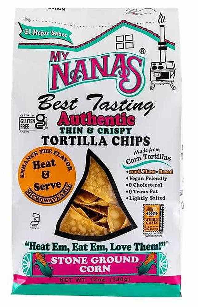 Wholesale My Nana's Thin & Crispy Tortilla Chips 12 Oz- Bulk