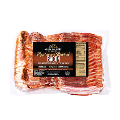 Wholesale North Country Smokehouse Applewood Smoked Bacon 20-22 Count 5lb- Bulk