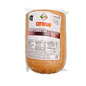 Wholesale Citterio Mortadella with Pistachio 5.5lb- Bulk
