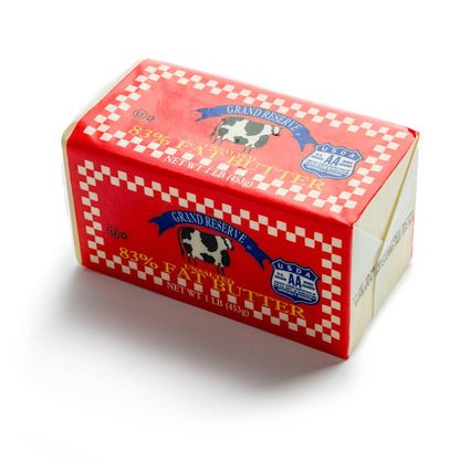 Wholesale Muttenberg 83% Unsalted Butter Prints 1lb- Bulk
