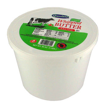 Wholesale Grassland Lightly Salted Whipped Butter 5lb- Bulk