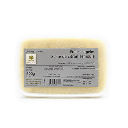 Wholesale Ravifruit Lemon Zest 17.6oz- Bulk
