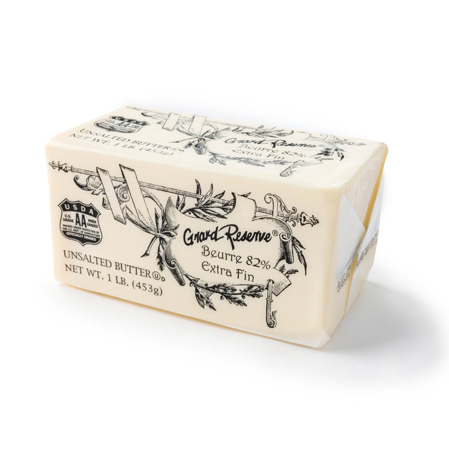 Wholesale Muttenberg 82% Unsalted Butter Prints 1lb- Bulk