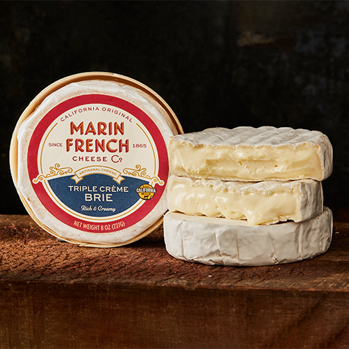 Wholesale Marin French Triple Creme Brie Cheese 8oz- Bulk
