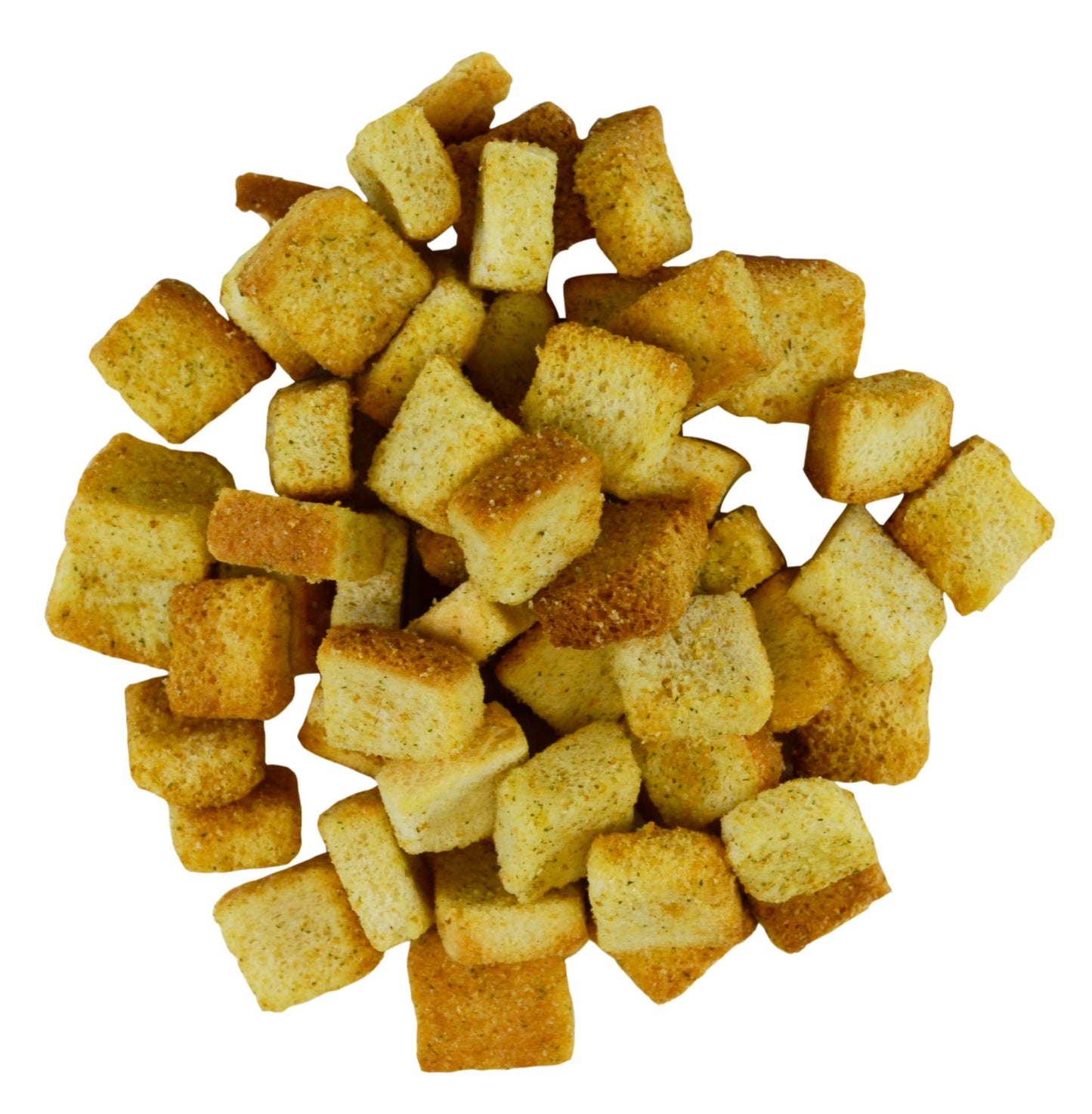 Wholesale Fresh Gourmet Case Homestyle Butter & Garlic Croutons- Bulk