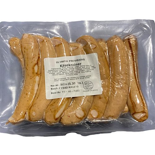 Wholesale Olympia Provisions Kasekrainer Sausage 5lb- Bulk