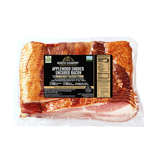 Wholesale North Country Smokehouse Applewood Smoked Bacon 10/12 Slices 10lb- Bulk