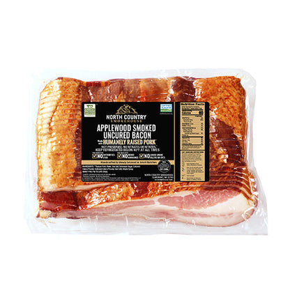 Wholesale North Country Smokehouse Applewood Smoked Bacon 10/12 Slices 10lb- Bulk