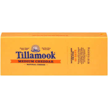Wholesale Tillamook Medium Cheddar Cheese 10lb- Bulk