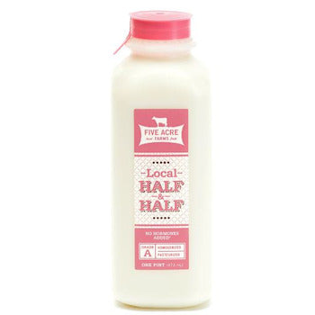 Wholesale Five Acre Farms Half and Half Pints 16oz- Bulk