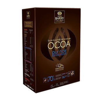 Wholesale Cacao Barry 70% Ocoa Purity Dark Chocolate 5kg- Bulk