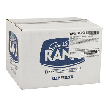 Wholesale Rana Ricotta and Spinach Ravioli, Frozen 3lb- Bulk