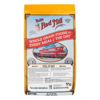 Wholesale Bob's Red Mill Gluten Free Steel Cut Oats 25lb- Bulk