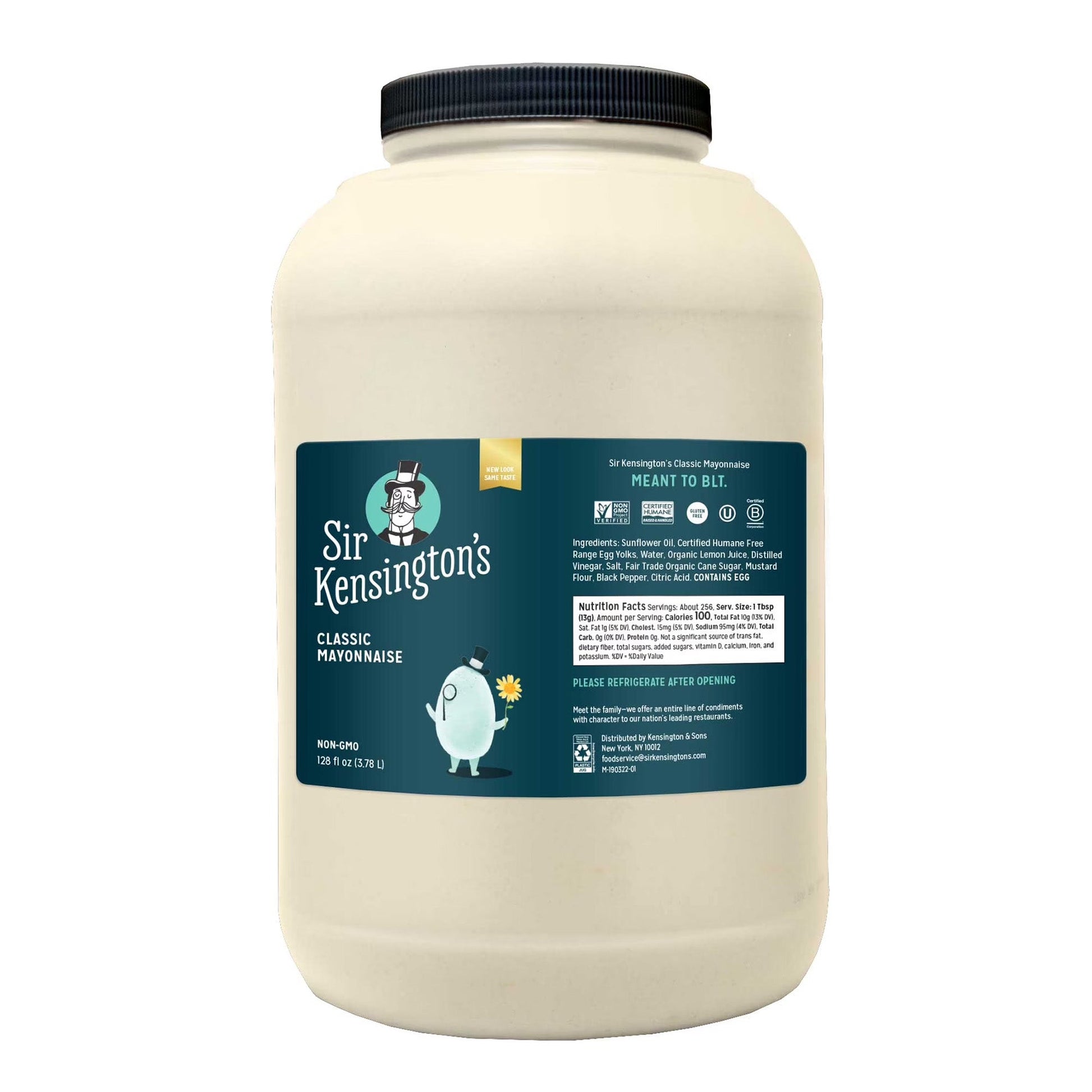 Wholesale Sir Kensington's Sir Kensington's Classic Mayonnaise 128oz- Bulk