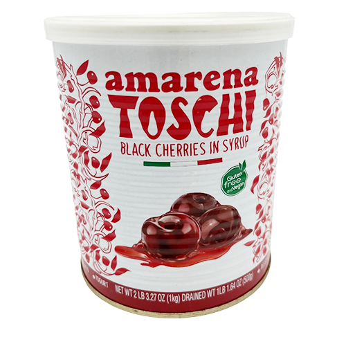 Wholesale Toschi Amarena Cherries 1kg- Bulk