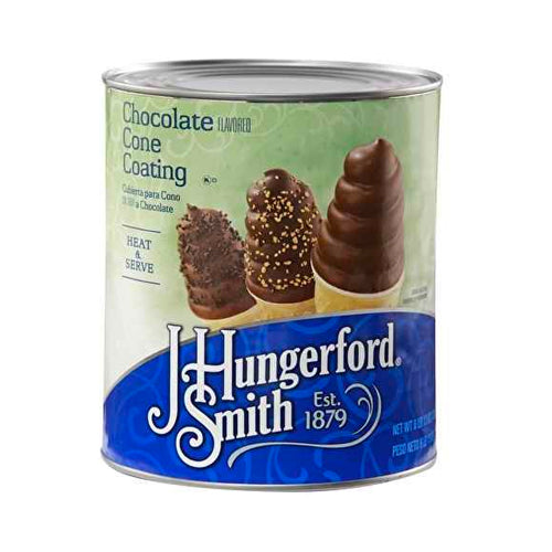 Wholesale J. Hungerford Smith Ice Cream Cone Coating Chocolate 109oz- Bulk