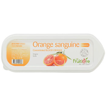 Wholesale La Fruitiere Blood Orange Puree 1kg- Bulk