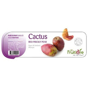 Wholesale La Fruitiere Red Prickly Pear Puree 1kg- Bulk