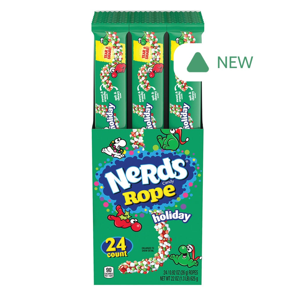 Wholesale Christmas Nerds Rope 0.92 Oz- Bulk