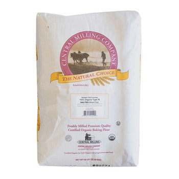 Wholesale Central Milling Central Milling Artisan Type 70 Organic Flour 50lb- Bulk