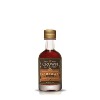 Wholesale Crown Maple Organic Dark Amber Syrup 1.7oz- Bulk
