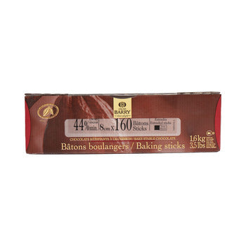 Wholesale Cacao Barry 44% Bâtons Boulangers Extruded 1.6kg- Bulk