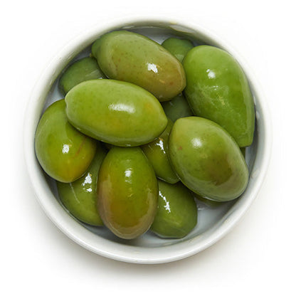 Wholesale Muttenberg Medium Green Cerignola Olives 5.5lb- Bulk