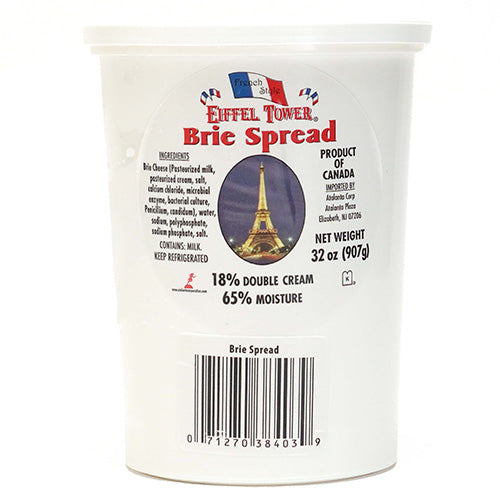 Wholesale Eiffel Tower Brie Cheese Spread 2lb- Bulk
