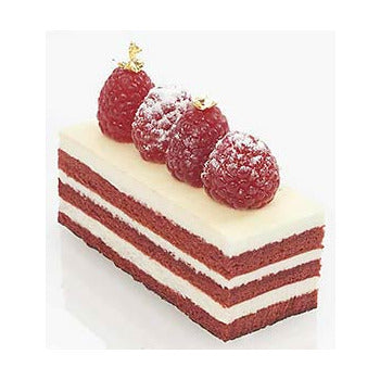 Wholesale Symphony Pastries Red Velvet Cake 16" X 4" Strip- Bulk
