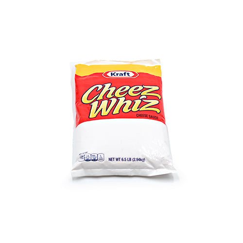 Wholesale Kraft Cheese Whiz Pouch 6.5lb- Bulk