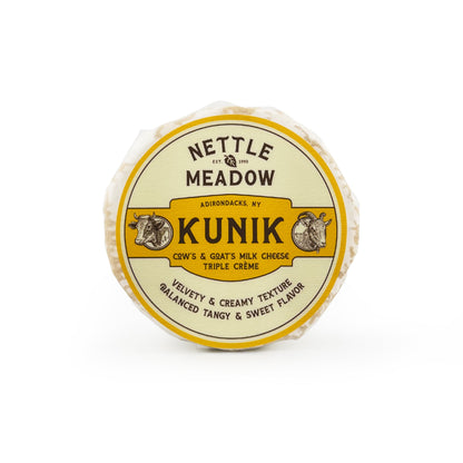 Wholesale Nettle Meadow Kunik Buttons Triple Creme Cheese 8oz- Bulk