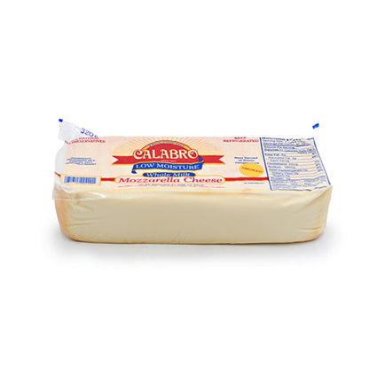 Wholesale Calabro Smoked Mozzarella Cheese Loaf 5lb- Bulk