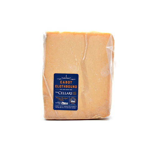 Wholesale Jasper Hill Farm Clothbound Cheddar Cheese 1/8 Wheel 4lb- Bulk