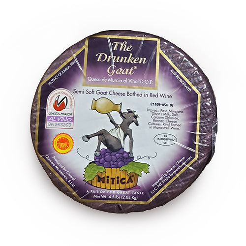 Wholesale Mitica Drunken Goat Cheese 6lb- Bulk