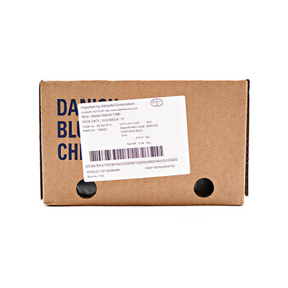 Wholesale Green Island Danish Blue Cheese Wheel 6lb- Bulk