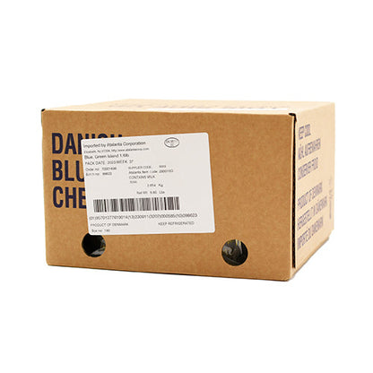 Wholesale Green Island Danish Blue Cheese Wheel 6lb- Bulk