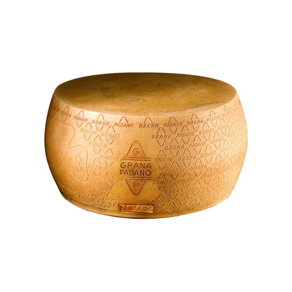Wholesale Italian 16-18 Month Grana Padano Cheese Wheel 80lb- Bulk