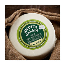 Wholesale Mitica Ricotta Salata Sheep Milk Hard Cheese Piece 9lb- Bulk