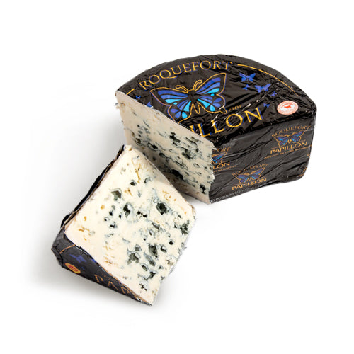 Wholesale Fromageries Papillon Roquefort Black Label Cheese 3lb- Bulk