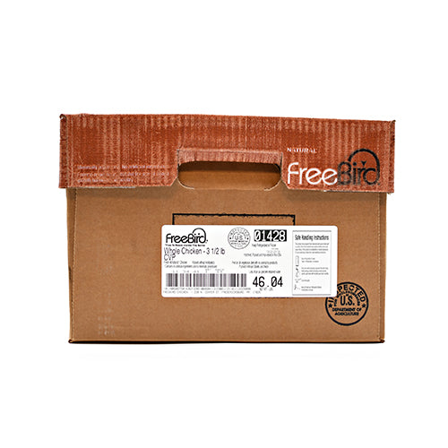 Wholesale Freebird Chicken Antibiotic Free 3.5 Lb Whole Chicken- Bulk