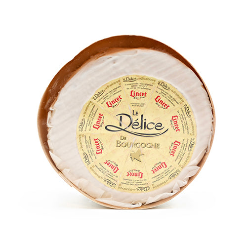Wholesale Lincet Delice De Bourgogne Triple Creme Cheese 4lb- Bulk