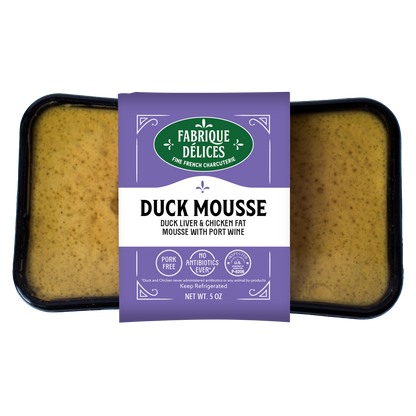 Wholesale Fabrique Delices Duck Mousse with Port Wine- Bulk