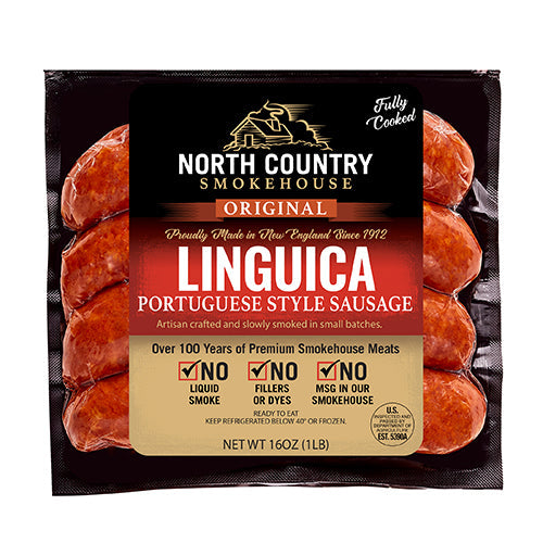 Wholesale North Country Smokehouse Sausage Linguica North Country 10lb- Bulk