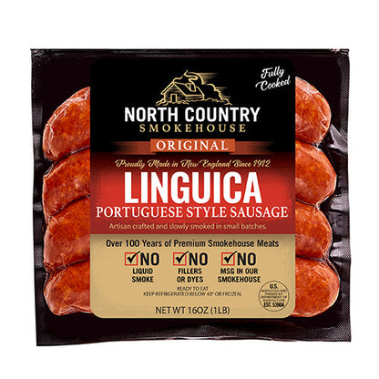 Wholesale North Country Smokehouse Sausage Linguica North Country 10lb- Bulk