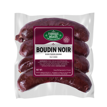 Wholesale Fabrique Delices Boudin Noir (Blood Sausage) Cooked 1lb- Bulk
