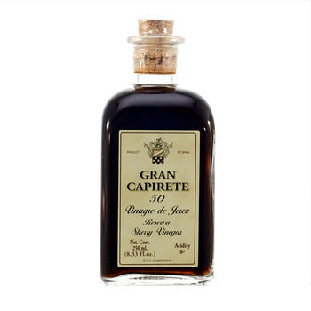Wholesale Capirete 50 Year Aged Sherry Vinegar 8.33oz- Bulk