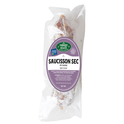 Wholesale Fabrique Delices Saucisson Sec, Dry Sausage- Bulk