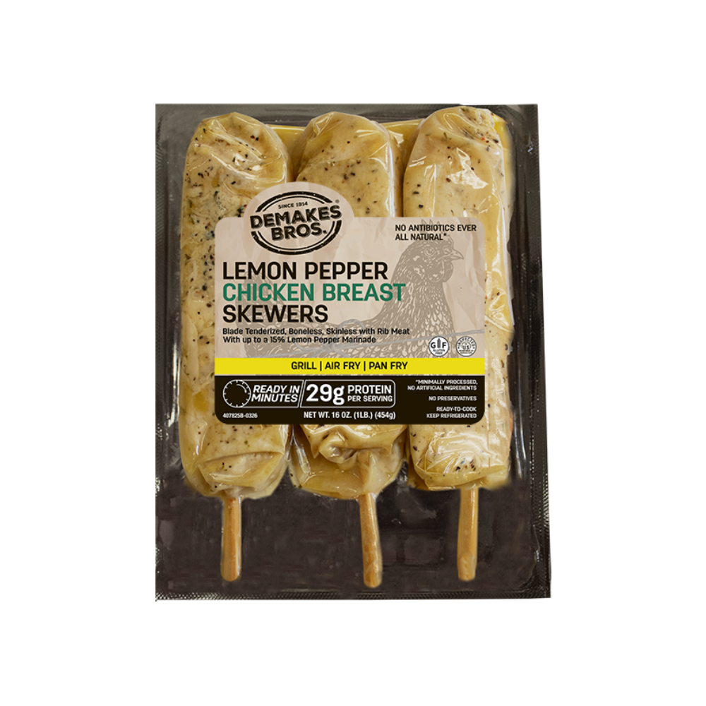 Wholesale Old Neighborhd Case Lemon Pepper Marinated Chicken Breast 15% Frozen- Bulk