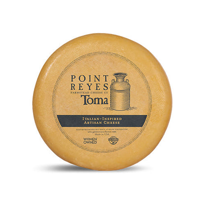 Wholesale Point Reyes Toma Cheese Wheel 10lb- Bulk